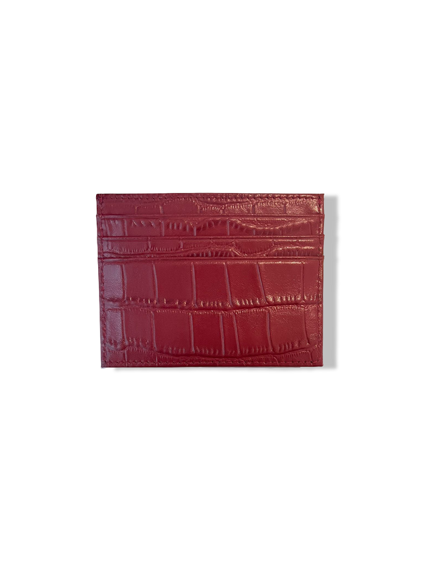 CROCODILE LEATHER WALLET