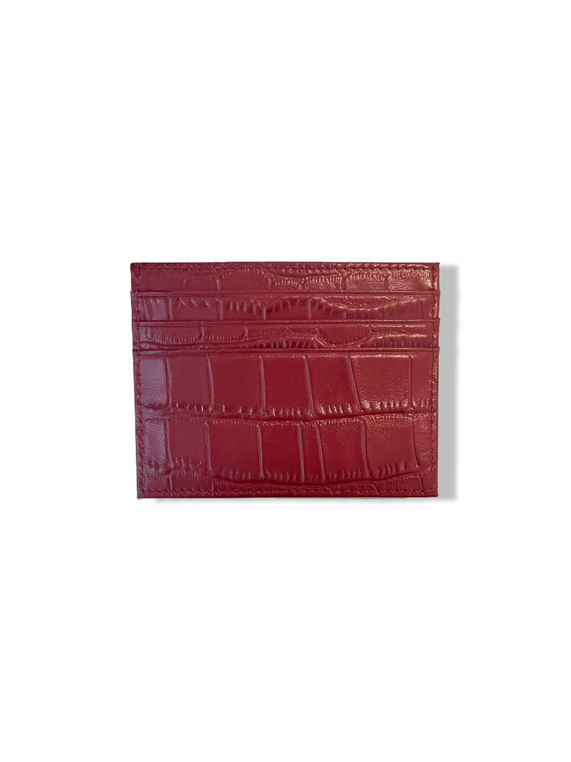 CROCODILE LEATHER WALLET