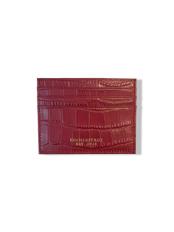 CROCODILE LEATHER WALLET