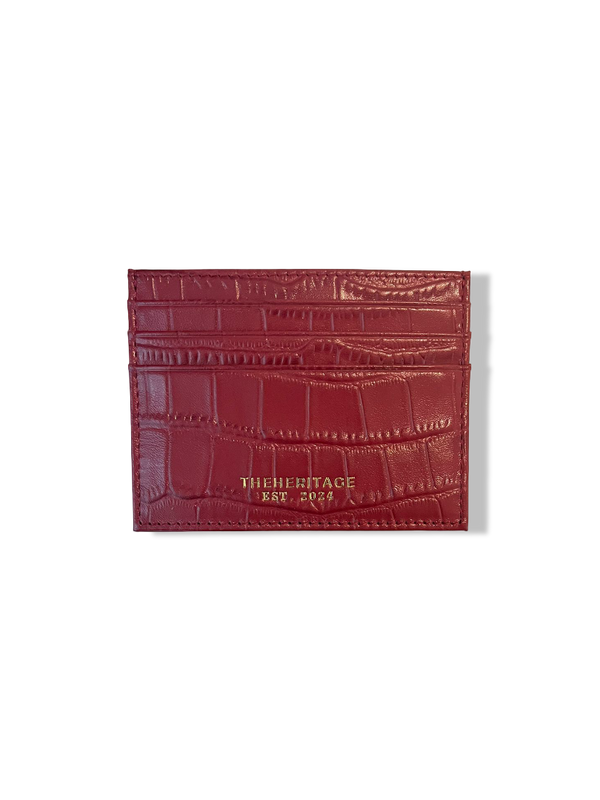 CROCODILE LEATHER WALLET