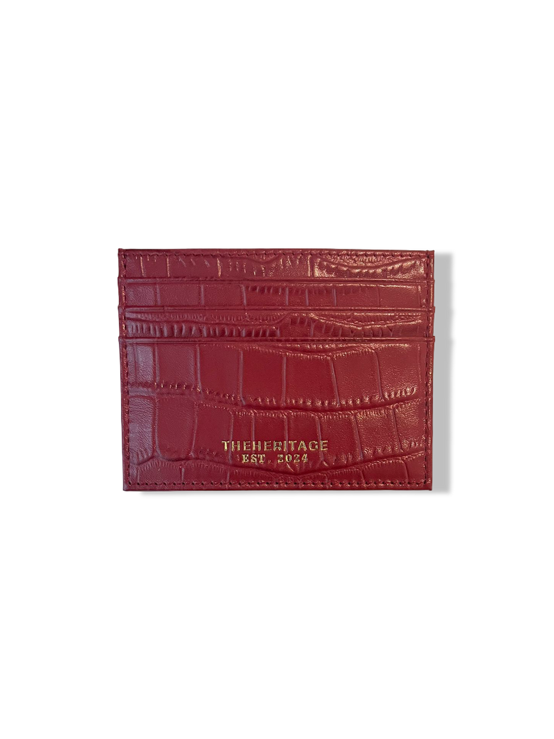 CROCODILE LEATHER WALLET