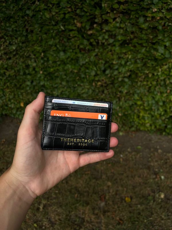 CROCODILE LEATHER WALLET